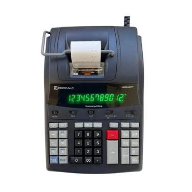 Imagem de Calculadora Profissional com Bobina Procalc - 12 digítos - Impressão T