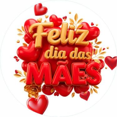Imagem de Painel Festa Redondo Veste Fácil 1,50m Dia Das Mães MAE085 - Fadrix, M