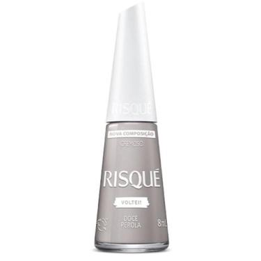 Imagem de Esmalte Cremoso Risqué Voltei! Doce Perola 8ml - RISQUE