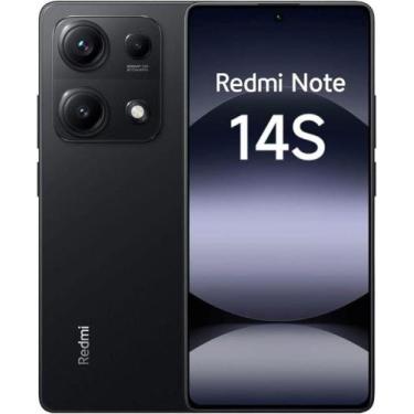 Imagem de Smartphone RedmiNote 14S Global 8GB RAM 256GB Tela 6.43 AMOLED, Câmera