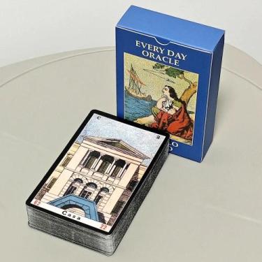 Imagem de Baralho De Oráculos Do Dia a Dia Sibilla Italiano 52 Cartas 35x24 Pole