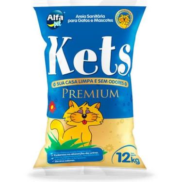 Imagem de Areia Premium Kets para Gatos 12kg