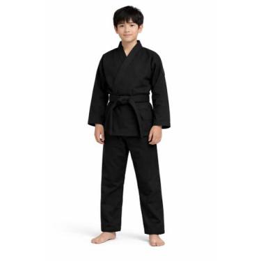 Imagem de Kimono Kids Jiu Jitsu. Confeccionado em Sarja Profissiomal de gramatur