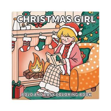 Imagem de Livro De Colorir De Natal Para Adultos: Atividade Artística Festiva Pa