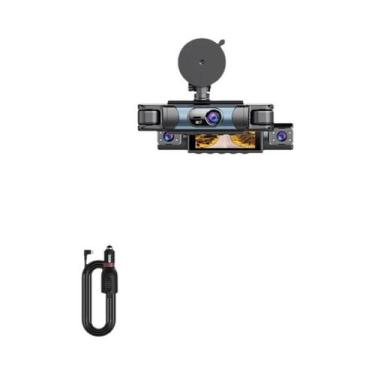 Imagem de Câmera Veicular WiFi 360 Graus De 4 Canais 1080P FHD Com 4 Lentes De C