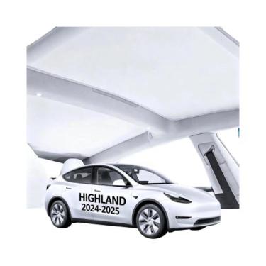 Imagem de Protetor Solar De Teto Para Tesla Model 3 2017-2023 E Highland 2024-20