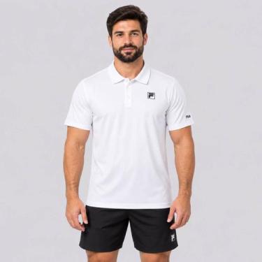 Imagem de Polo Fila Tennis Line III Branca, M