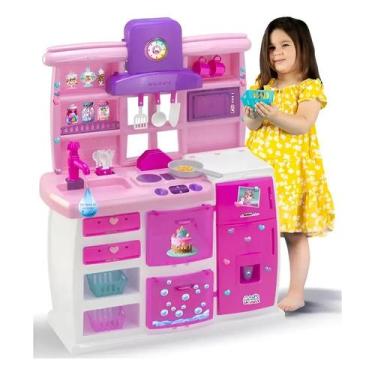 Imagem de Cozinha Master Super Completa Infantil Saí Água Magic Toys