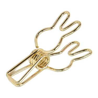 Imagem de Pasta de metal, pasta de simples para documentos para roupas para ingressos(ouro)