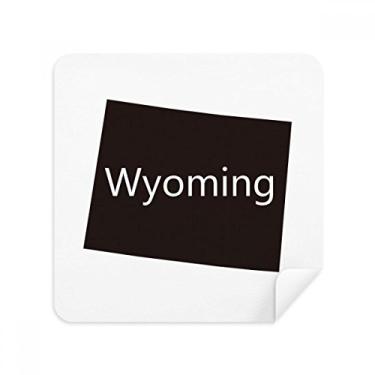 Imagem de Wyoming – Tecido de camurça para óculos dos Estados Unidos da América, pacote com 2