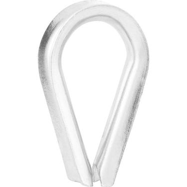 Imagem de Anilha Para Cabo De Aço 1/4" Inox - Vonder