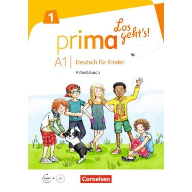Imagem de Livro - Prima - Los Geht´S! · Deutsch Fur Kinder Arbeitsbuch Mit Audio-Cd Und Stickerbogen