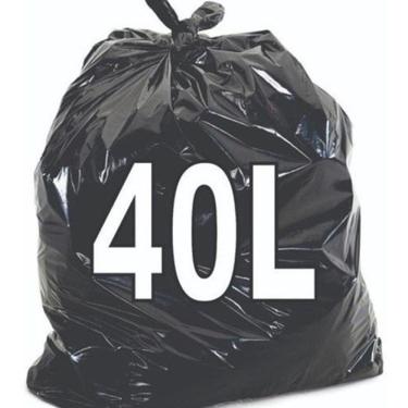 Imagem de Saco De Lixo 40 Litros Resistente 100Un