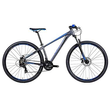 Imagem de Bicicleta Montain Bike Aro 29 - Groove Hype 10-21 Velocidades - Quadro Tamanho 17 - Cor Grafite/Azul/Preto