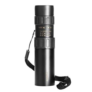 Imagem de Telescópio monocular 10-300X40mm para observação de pássaros, caça, acampamento, caminhadas, viagens