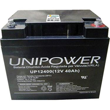 Imagem de Bateria Selada UP12400 12V/40A Unipower