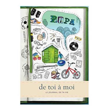 Imagem de Papa - de toi à moi. Journal mémoire pour garder une trace écrite de la vie de votre Papa