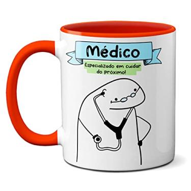 Imagem de Caneca Médico 6 Anos Estudando Para Estudar a Vida Toda (Vermelha)