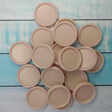 Imagem de Kit 12 Discos M 24mm de Caderno Infinito Sistema Inteligente Amor Infinito Cadernos - Liso (Rosê)