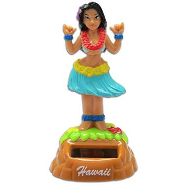 Imagem de KC Hawaii Shaka Hula Girl Solar Dashboard Doll