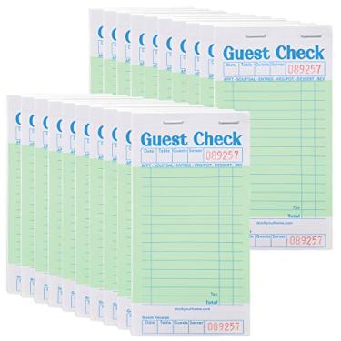 Imagem de Livro de cheques Stock Your Home, Verde, 20 Pack