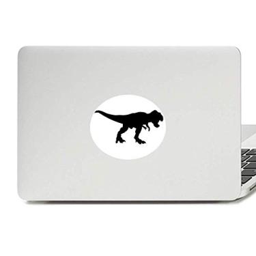 Imagem de Dinossauro Black Bones Die Out Vinil Emblema Gráfico Laptop Adesivo Notebook Decalque