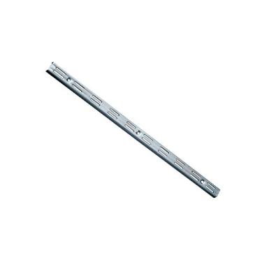 Imagem de Prat-K Trilho Duplo Cinza 100cm para Suporte de Prateleira