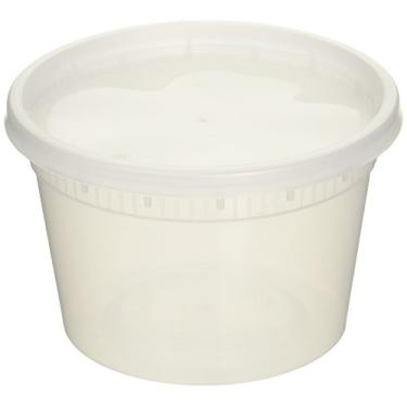 Imagem de Reditainer Extreme Freeze Deli Food Containers with Lids, 16-Ounce, 36-Pack