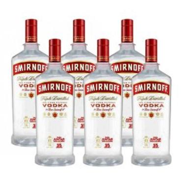 Imagem de Vodka 1750ml Caixa com 6 Unidades Smirnoff