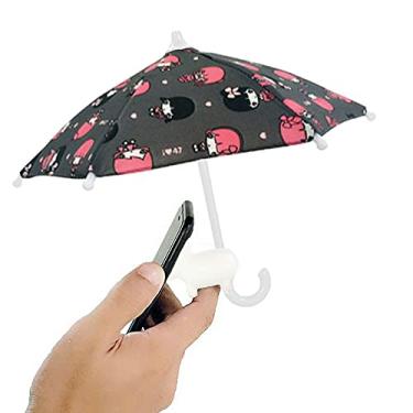 Imagem de VIVOUNITY Suporte de ventosa para guarda-chuva de telefone - Suporte universal ajustável para telefone porquinho, viseira solar, protetor solar com ventosa suporte de telefone antirreflexo, Cinza, 6.6