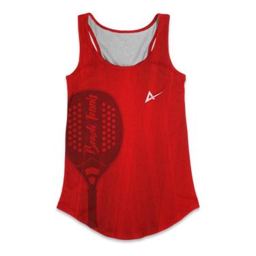 Imagem de Regata Fem Beach Tennis Vermelho