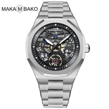 Imagem de Relógio Masculino Va Va Voom Mk-5016 à Prova D`água Prata