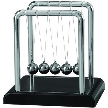 Imagem de Pêndulo de Newton Enfeite Decoração p/ Sala Escritório Balance Balls