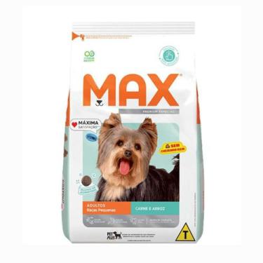 Imagem de Ração Max Cães Adultos Porte Pequeno Carne E Arroz 20 Kg - Max Total A