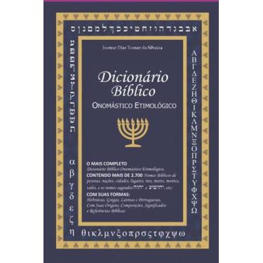 Imagem de Dicionário Bíblico Onomástico Etimológico - Clube De Autores
