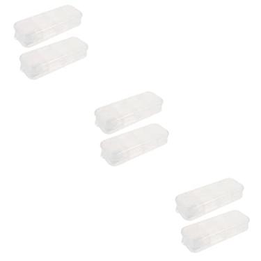 Imagem de SEWACC 12 Pcs Caixa De Papelaria De Camada Dupla Pp Suportes De Armazenamento De Caneta Bolsa De Papelaria Transparente Para Escritório