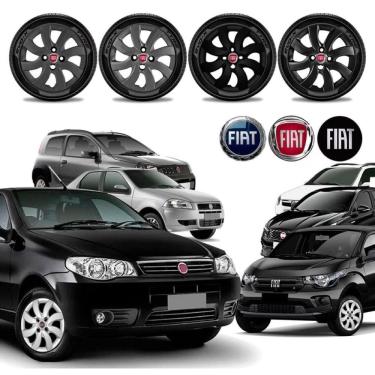 Imagem de Jogo calota Fiat Palio Argo Siena Uno Way Mobi Strada Aro 14