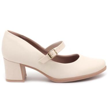 Imagem de Sapato Piccadilly Boneca Mary Jane Salto Bloco Feminino 654021