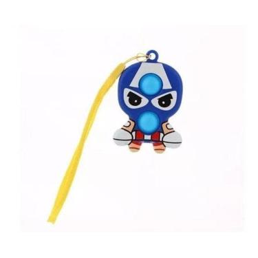 Imagem de Simple Dimple Fidget Toy Bubble Sensorial Capitão América