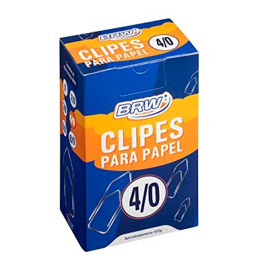 Imagem de Clips 4/0 Aço Niquelado 500g, BRW