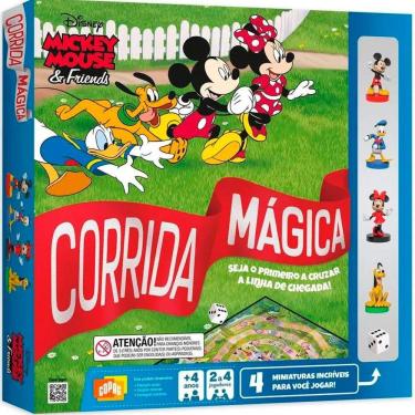 Imagem de Jogo de tabuleiro Corrida Mágica Mickey Mouse Friends Copag 4+