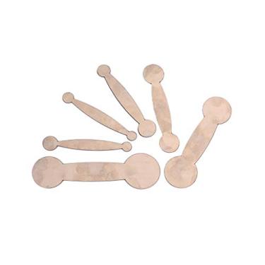 Imagem de Alnicov Ferramentas de reparo de almofadas de clarinete, 6 peças, ferramenta de reparo de sopro de madeira, prata