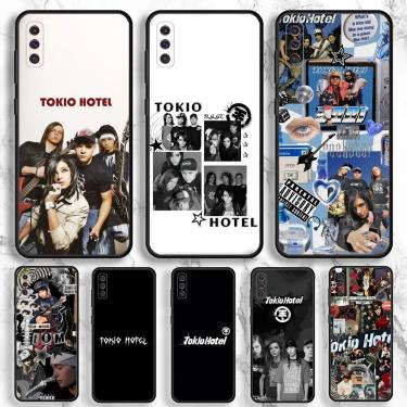 Imagem de Capa para telefone Tokio Hotel Rock Band  capa preta macia para Samsung Galaxy
