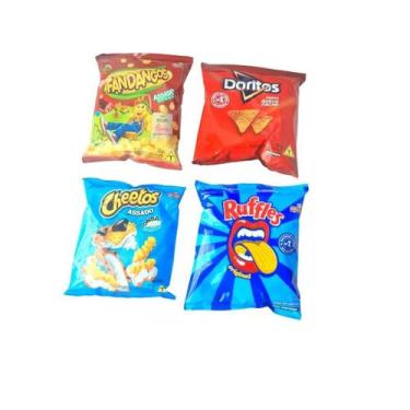 Imagem de Kit 29 Un Salgadinho Fandangos + Doritos +Cheetos - Elma Chips