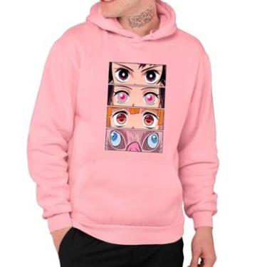 Imagem de Moletom Unissex Demon Slayer Olhos Eyes Personagens-Unissex