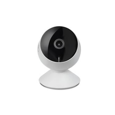 Imagem de Steck, Câmera Inteligente Steck Ambiente Conectado, Segurança Interna, Wi-Fi, Branca