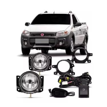 Imagem de Kit Farol De Milha Strada Working 2014 2015 2016 Até 2020