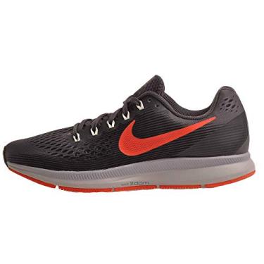 Imagem de Tênis de corrida masculino Nike Air Zoom Pegasus 34, Thunder Grey/Bright Crimson, 13