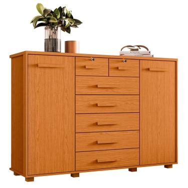 Imagem de Cômoda Fontana com 7 Gavetas Albatroz