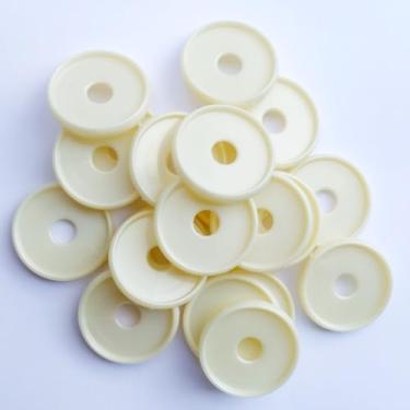 Imagem de Kit 12 Discos G 32mm de Caderno Infinito Sistema Inteligente Amor Infinito Cadernos - Círculo (Pérola)